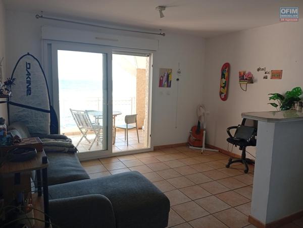 A LOUER APPARTEMENT T2 DE 53 M2 DE SURFACE AVEC VUE MER A SOURIS CHAUDE, TROIS BASSINS