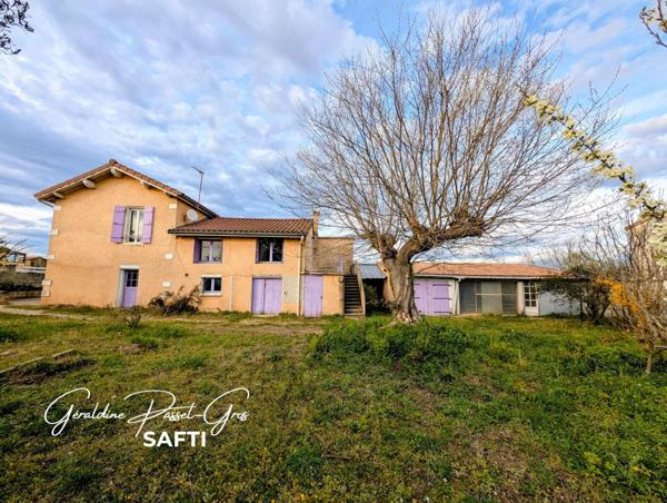 Maison avec potentiel à l'entrée de Portes les Valence