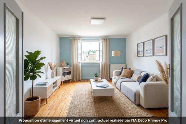 Appartement de 87m² avec box à vendre 4 pièces UNIEUX (42)