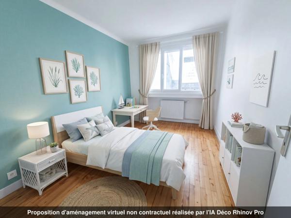 Appartement de 87m² avec box à vendre 4 pièces UNIEUX (42)