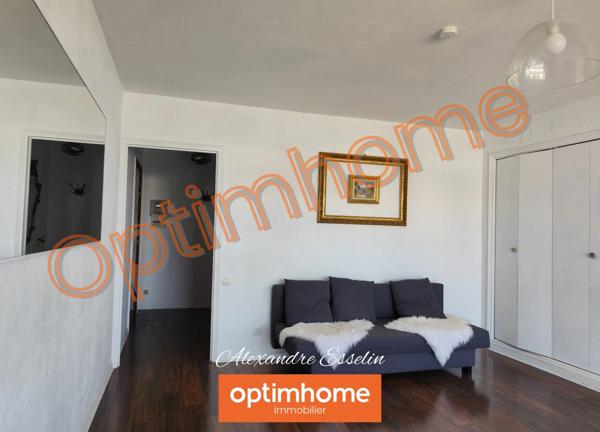 Superbe studio de 36,55 m² avec balcon panoramique – Nancy Centre