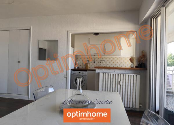 Superbe studio de 36,55 m² avec balcon panoramique – Nancy Centre