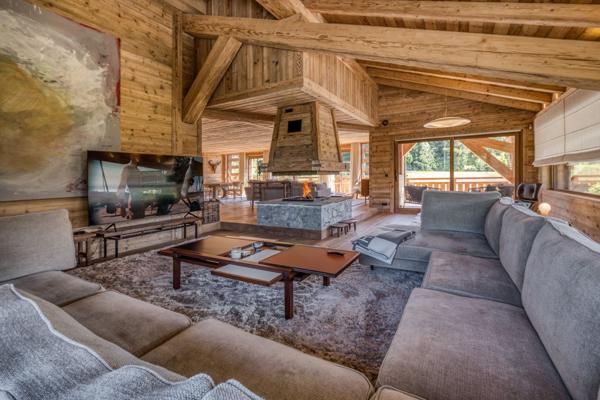 Vente Chalet de luxe Megève 10 Pièces 838 m²