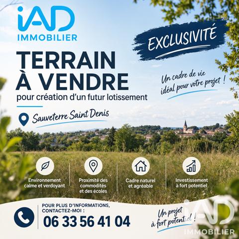 Terrain à vendre 26 215 m² Sauveterre-Saint-Denis