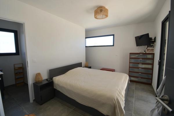 Maison contemporiane 6 pièces Piscine vue étang de l'olivier