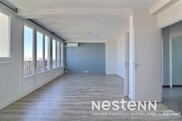 Appartement T3, Saint-Priest Centre Ville, 71m2, dernier étage, balcon et cave, stationnement