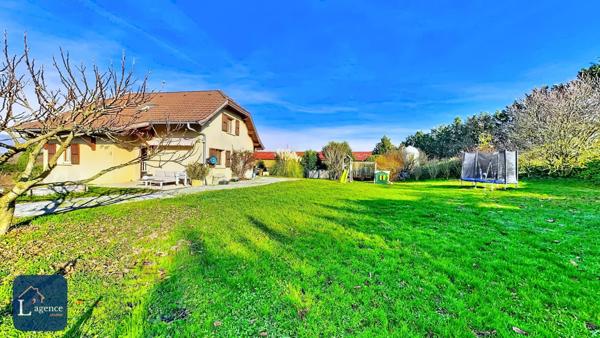 Maison T6 204m² Rénovation récente Parcelle 1 697m² Sous sol Chênex 74520