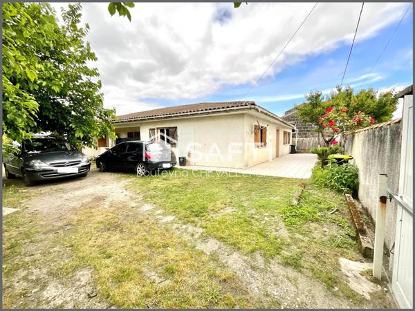 Maison 140m2 environ avec garage et jardin