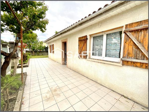 Maison 140m2 environ avec garage et jardin