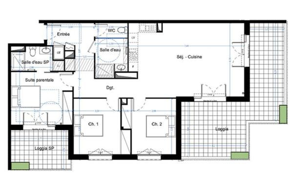 Appartement à vendre    4 pièces •  Narbonne