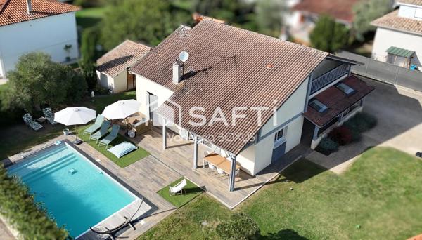 Maison Landaise à  Marmande avec piscine