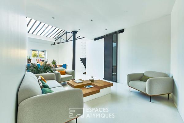 Loft d’architecte avec verrière – Jardin d’Éole