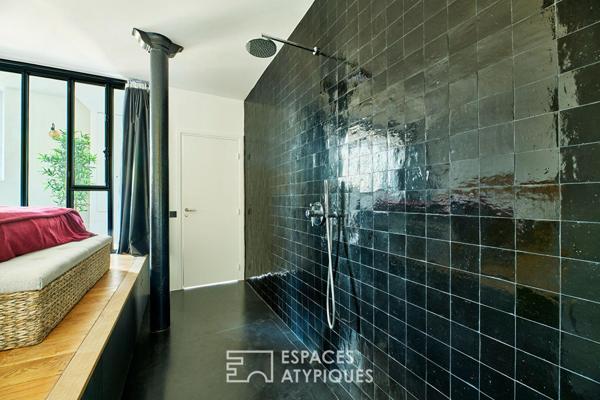 Loft d’architecte avec verrière – Jardin d’Éole