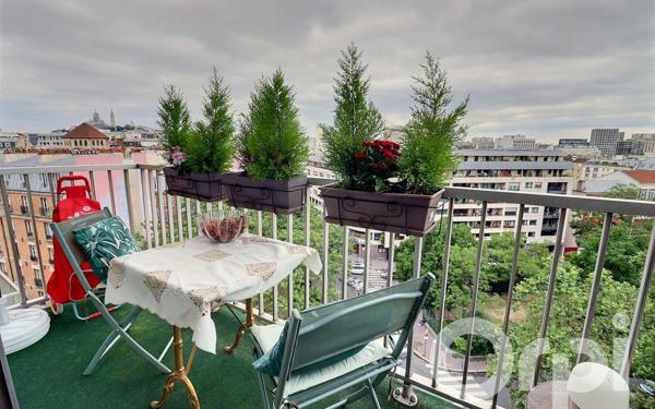 Appartement à vendre    4 pièces • 87,43 m2    Paris 18