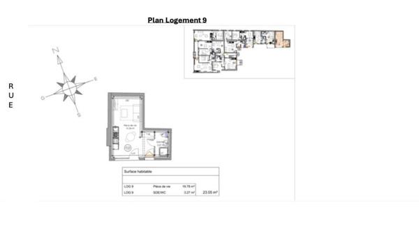 Plateau studio à aménager – fort potentiel locatif