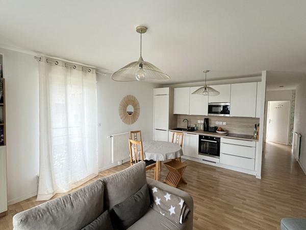 Appartement quartier Durantière à Nantes 3 pièces 2 chambres, terrasse orientée sud