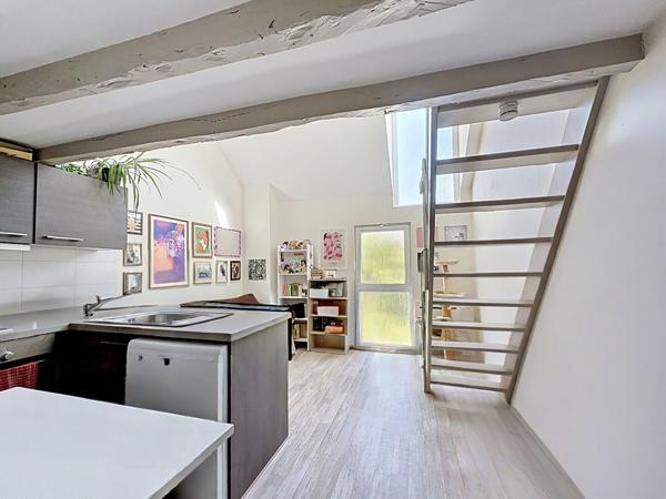 Carquefou bourg, Appartement en duplex.