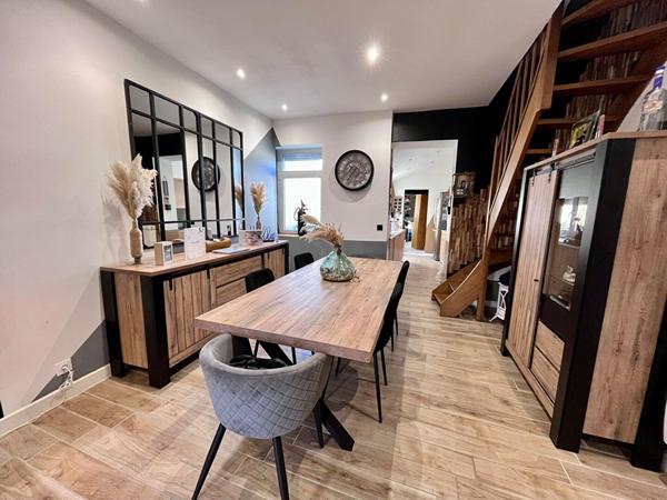 Maison  à Calais de 100 m2, en semi plain-pied, 3 chambres, espace bureau, jardin expo sud