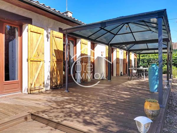 St Antoine de Breuilh : Maison de plain-pied 100 m² , grand terrain