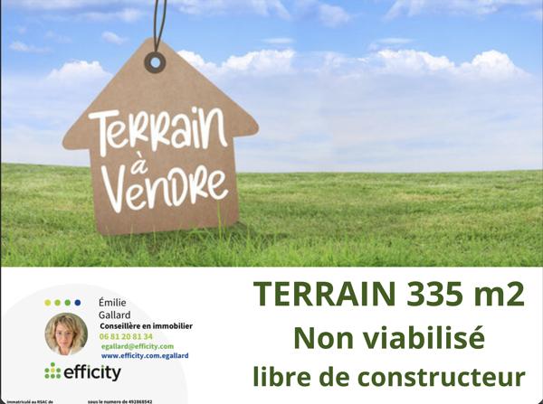 Terrain
        
        - 335 m² 90 000 € *