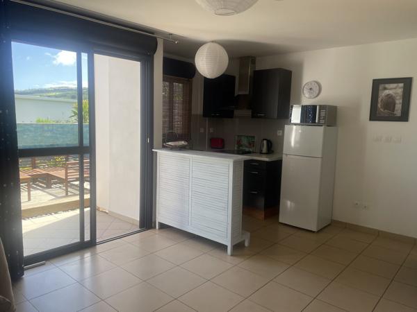 Studio meublé avec jardinet