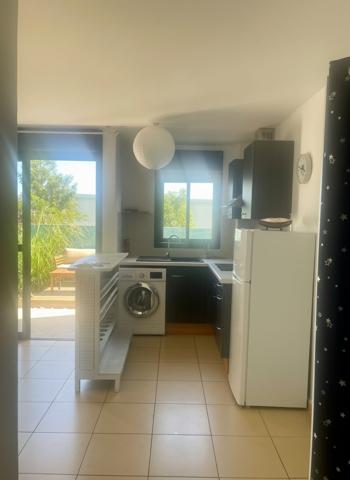 Studio meublé avec jardinet