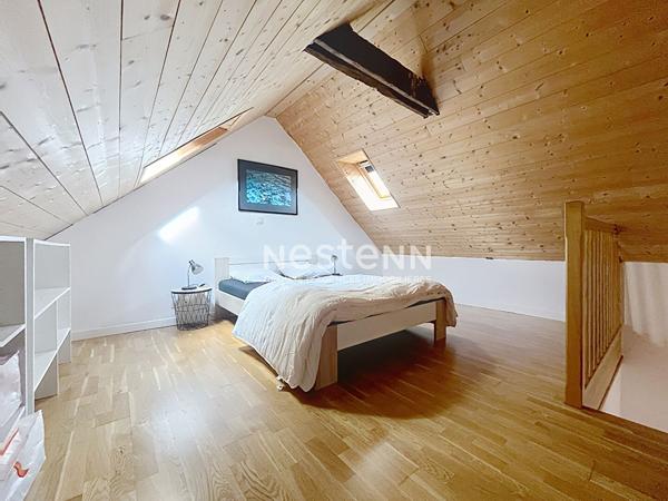 Maison 3 pièces à louer à RÉDENÉ - Charmant corps de ferme en campagne