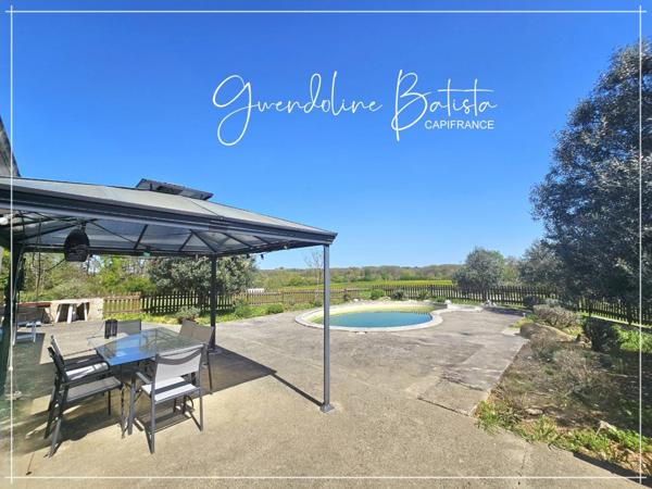 Maison Contemporaine 142,55m² - Terrain de 4 006,00 m² - SUD BERGERAC