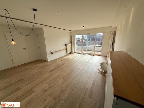 bel appartement T3, de 85 m2, grands espaces de vie, grande terrasse Sierentz
