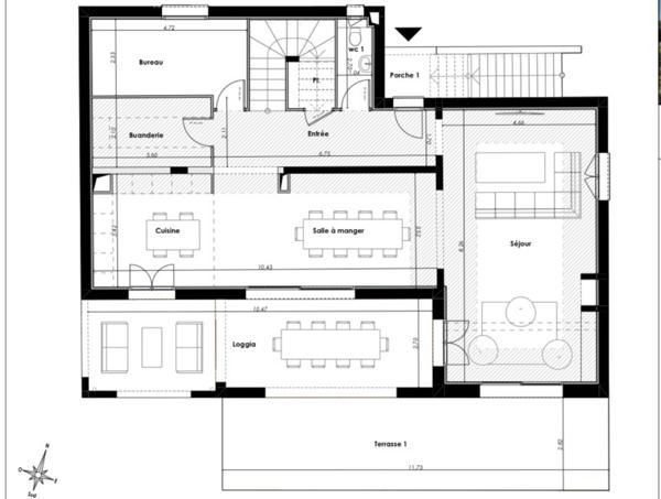 Maison VUE MER à vendre 6 pièces CAGNES SUR MER (06)