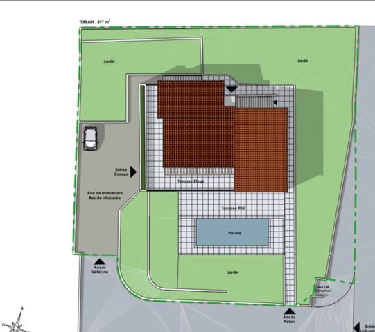 Maison VUE MER à vendre 6 pièces CAGNES SUR MER (06)