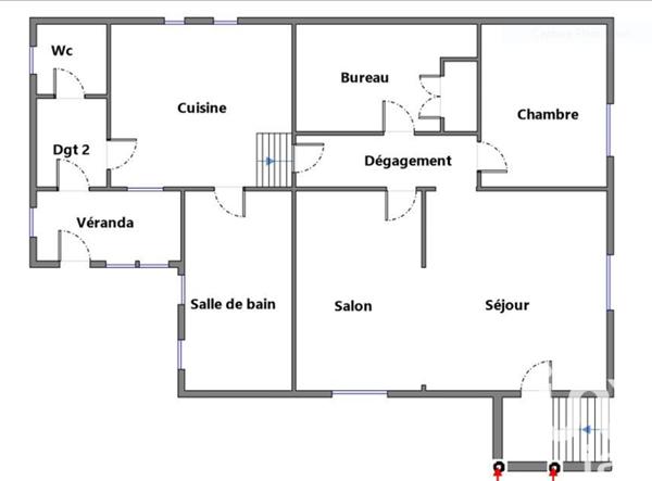 Maison à vendre 4 pièces 60 m² Chenôve