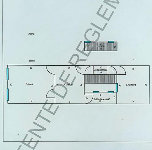 Appartement Béziers 2 pièce(s) 68 m2