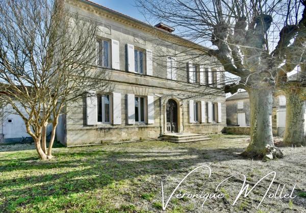 PROPRIETE DE CARACTÈRE - SUR LA ROUTE DES VINS DU MEDOC ET À 18KMS DE L’OCÉAN.