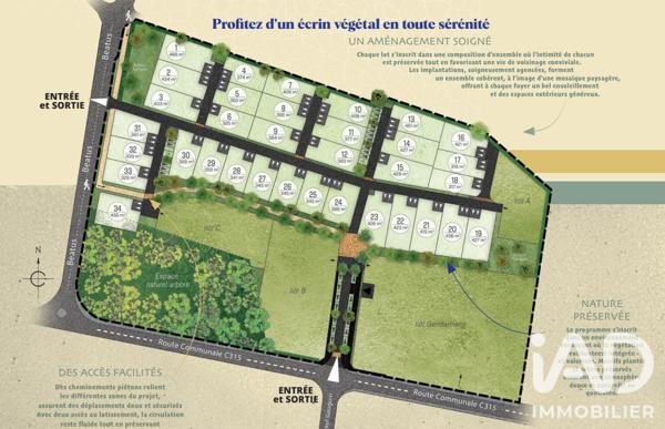 Terrain à vendre 383 m² Guidel