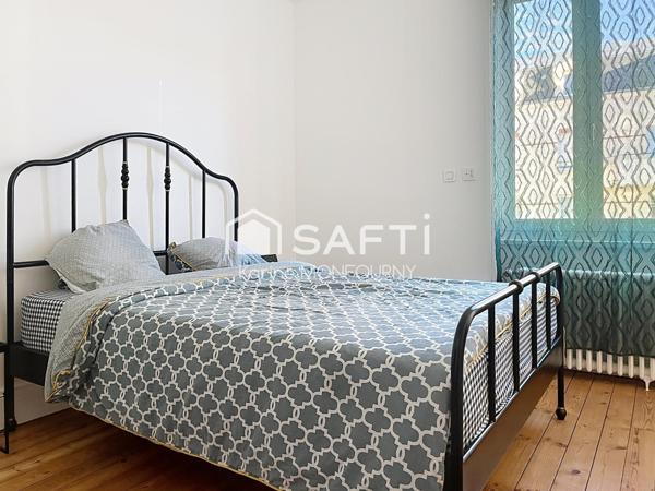 Maison avec courette état impécable