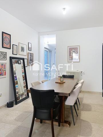 Maison avec courette état impécable