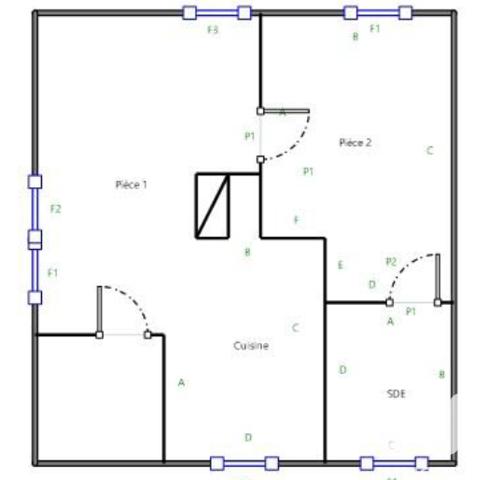 Immeuble à vendre 126,39 m² Marckolsheim