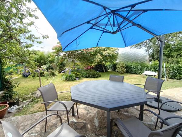 Maison rénovée 130 m² + 46 m² de dépendances, 4 chambres, Jardin, Garage & atelier