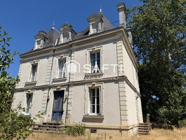Demeure bourgeoise de caractère au cœur de CHATELLERAULT