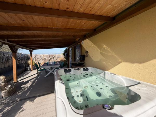 Maison de plain-pied 102 m² - Vue lac de Machilly - Sous-sol complet