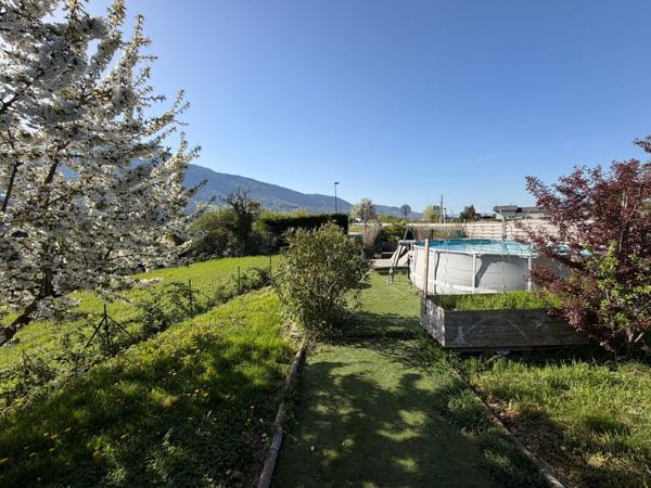 Maison de plain-pied 102 m² - Vue lac de Machilly - Sous-sol complet