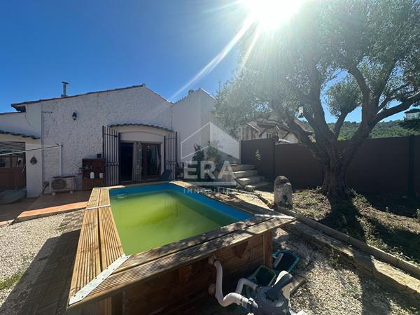 A VENDRE 13830 ROQUEFORT LA BEDOULE MAISON TYPE 4 DE 115 M² SUR 520 M² DE JARDIN GARAGE CAVE