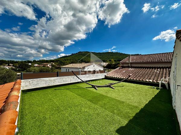 A VENDRE 13830 ROQUEFORT LA BEDOULE MAISON TYPE 4 DE 115 M² SUR 520 M² DE JARDIN GARAGE CAVE