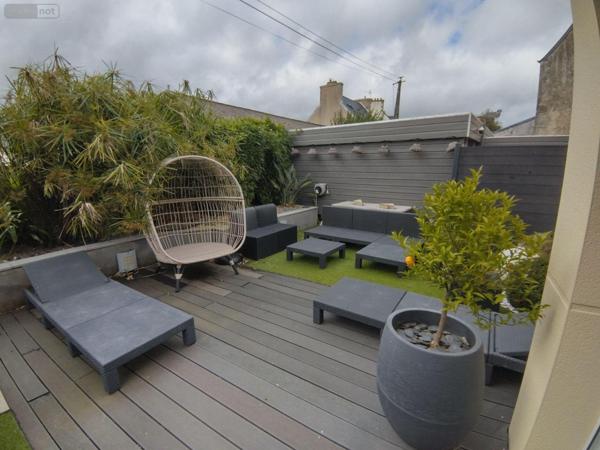 Maison individuelle à vendre à Lanmeur dans le Finistère (29620), ref : LAJA   
Centre BOURG