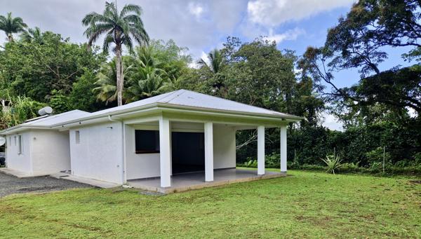 Lamentin (97129) À vendre: villa récente au Lamentin - Idéale pour amoureux de la nature
