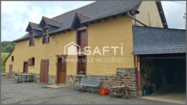 Longère pierre et terre- hameau de campagne à 5 mns du centre ville-   15 mns de Rennes.