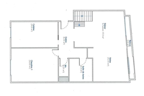 GAMBETTA - DUPLEX 6/7 pièces 133,46 m² + Parking + Caves