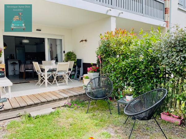 Andernos-les-Bains (33510) 3 pièces sur jardin privatif dans résidence récente