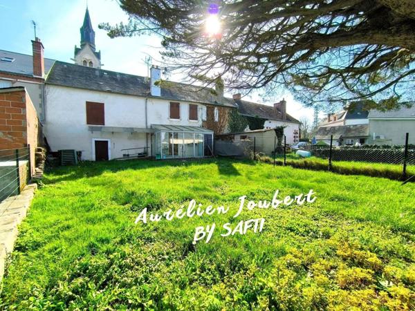 Maison de ville 80 m² avec garage 56 m² et jardin